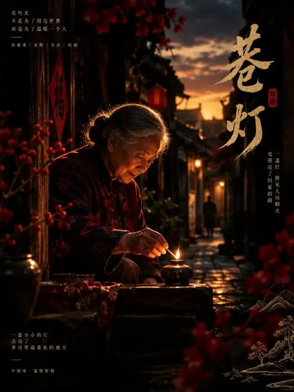 青柠短剧《朱颜辞镜花辞树》古装短剧封面海报